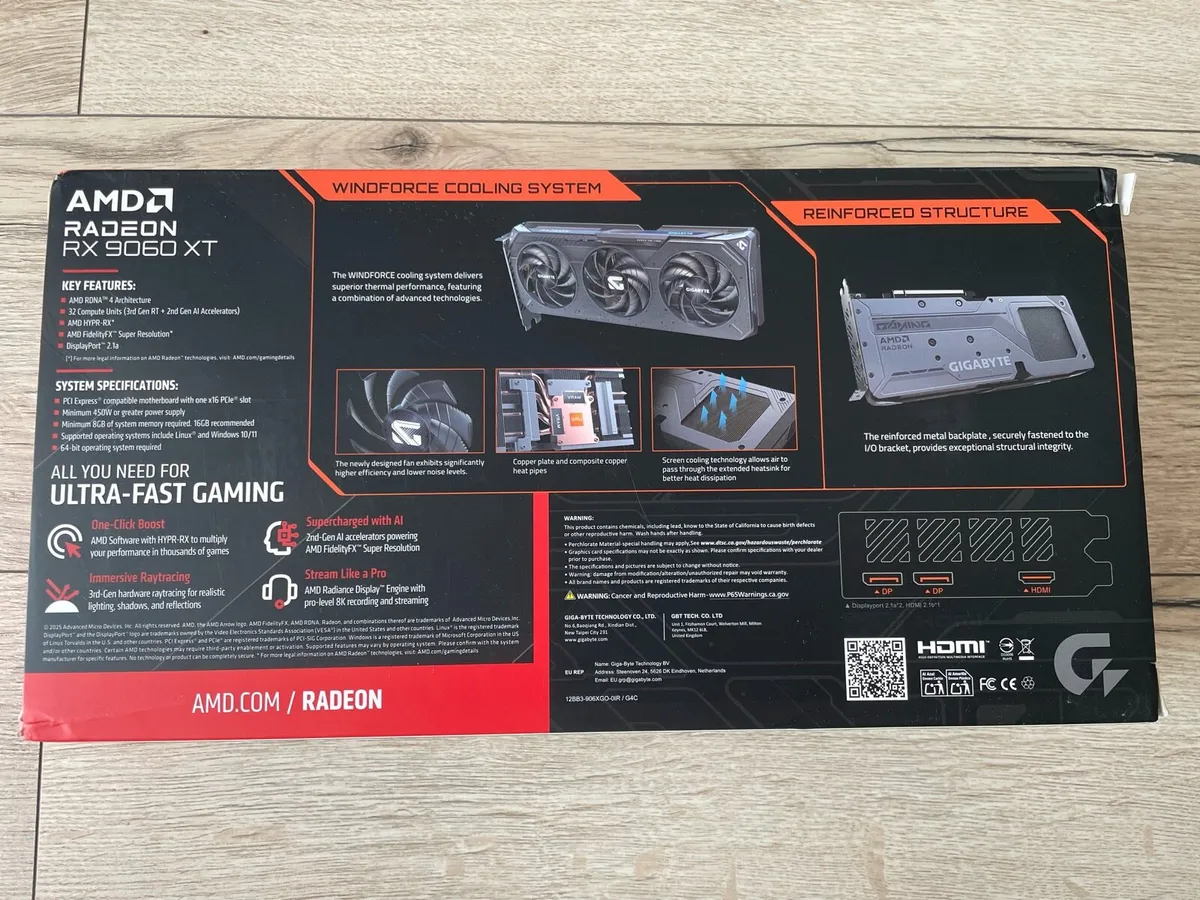 AMD Radeon RX 9060xt 16gb Vram - Image 2