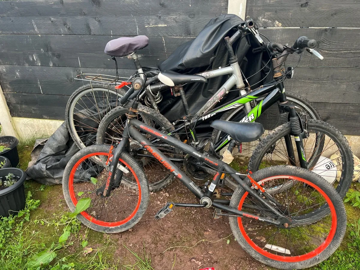 3No. Bicycles