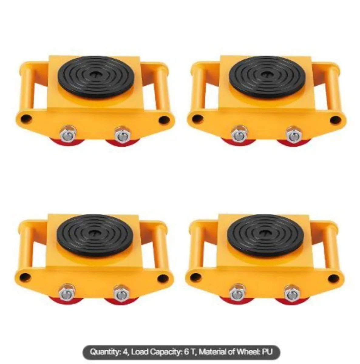 4PCS Machinery Skate Dolly - Image 4