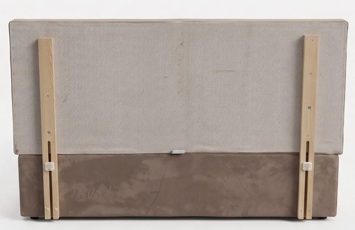 Double Divan Bed Base & Matching Headboard - Image 2