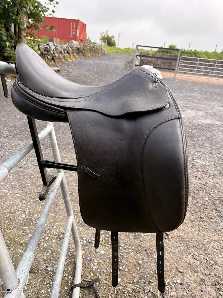 Prestige Dressage Saddle, 17“ - Image 1