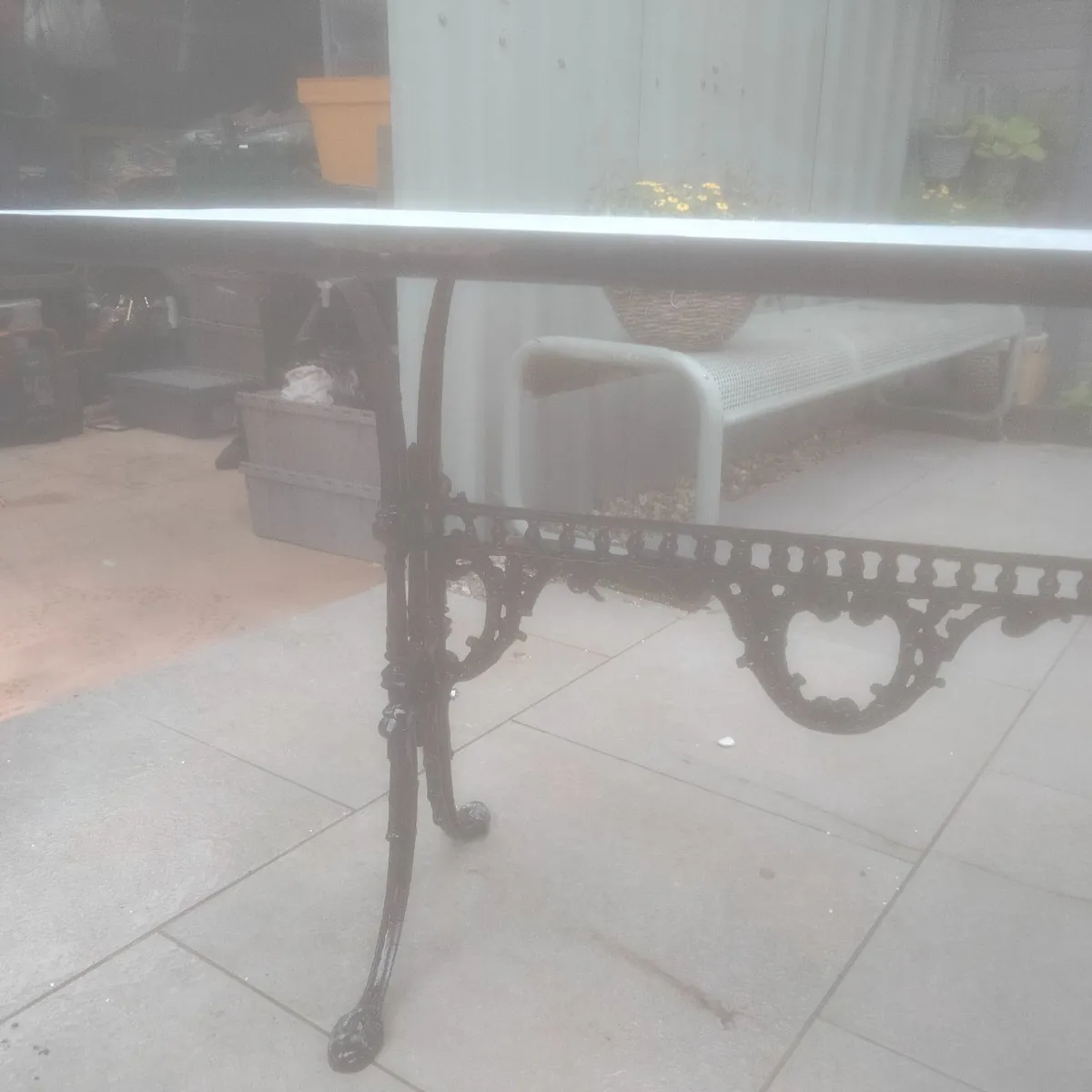 Cast iron Patio Garden table - Image 4
