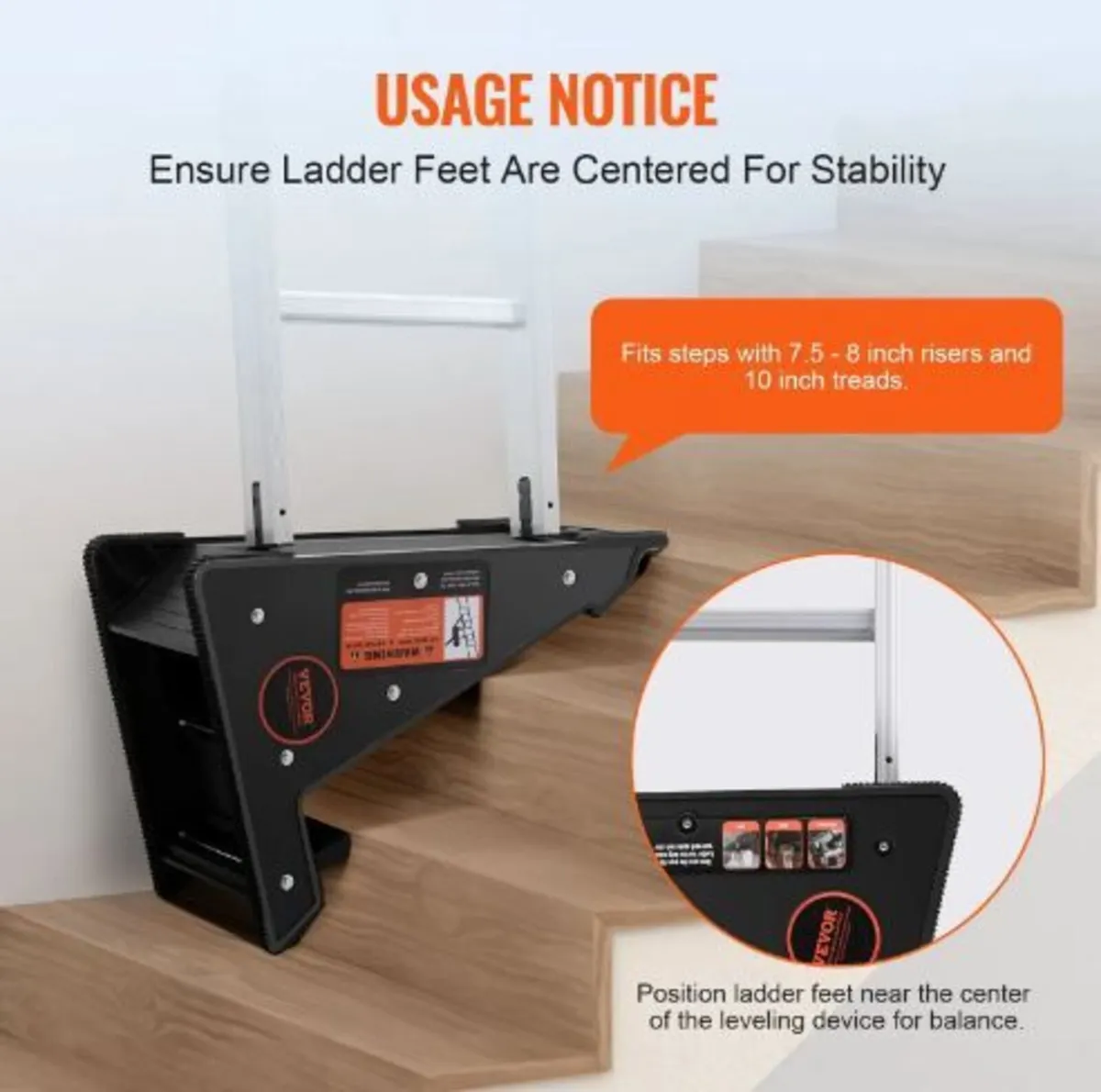 Ladder Levler 172.4 kg Load PP Leveling Tool - Image 4