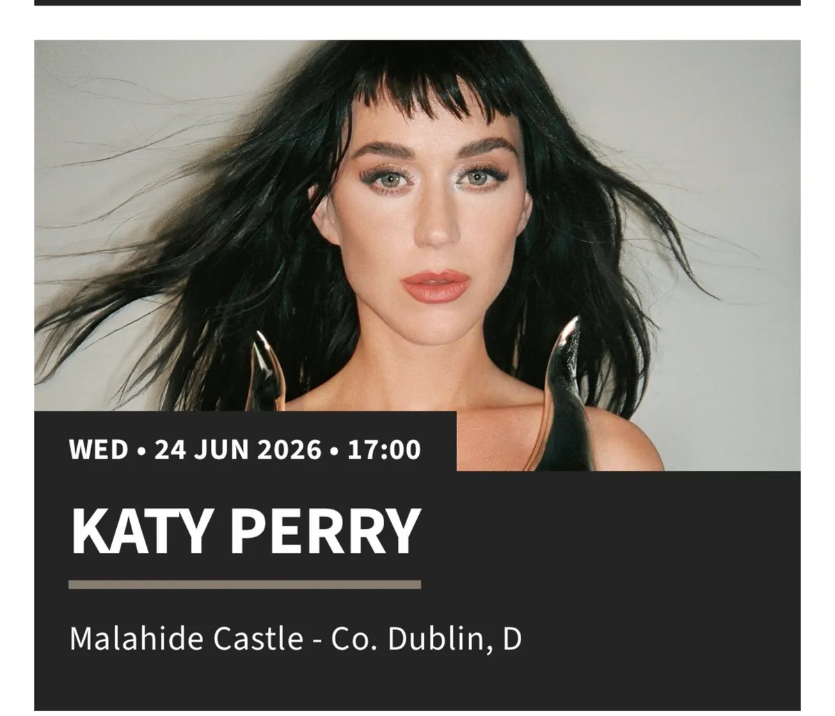 Katy Perry Concert Tickets