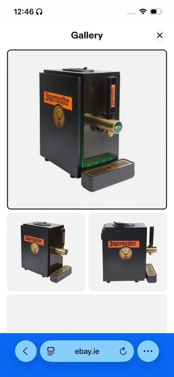 Jeagermiester shot machine