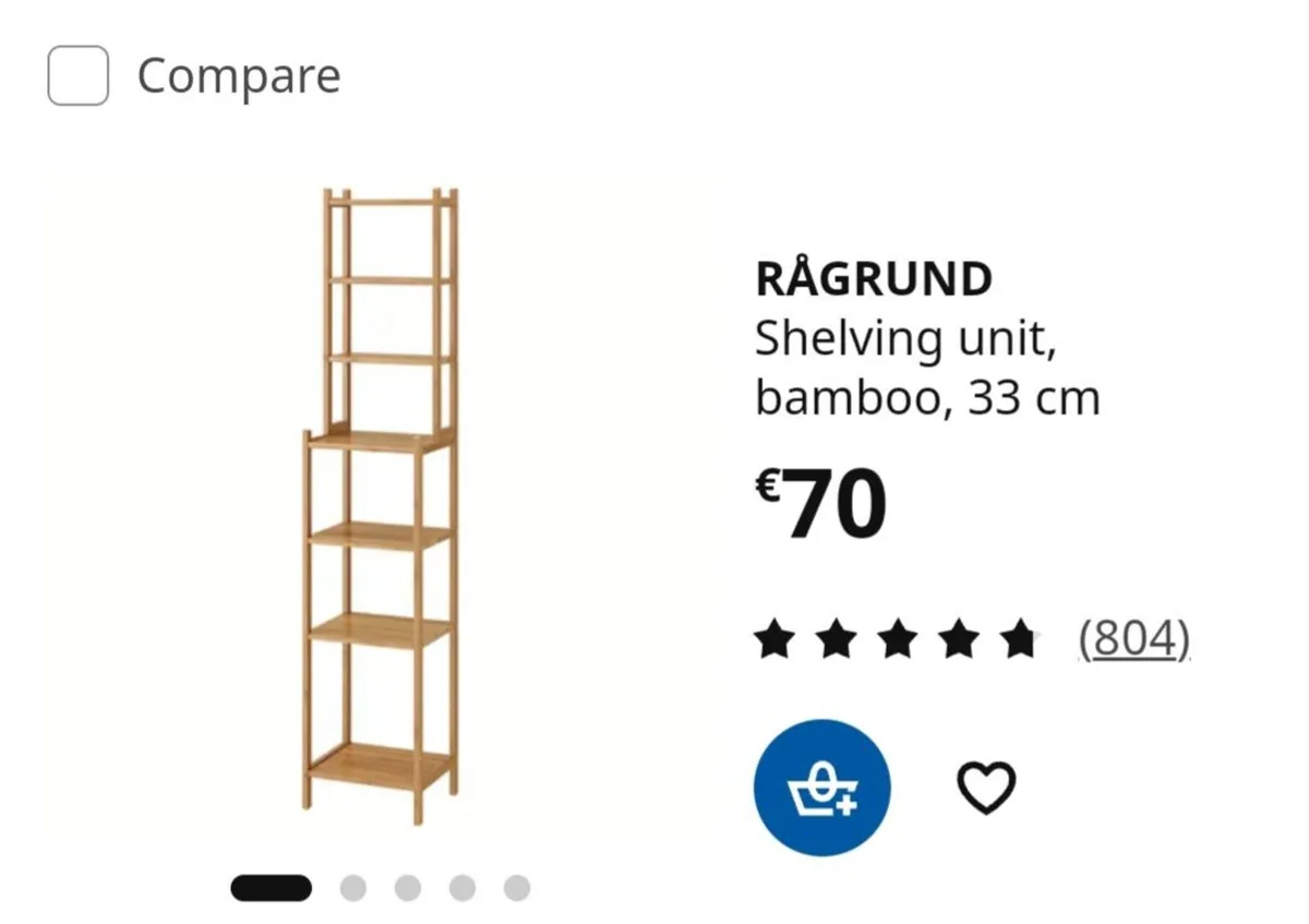 Book shelf from ikea - Image 1