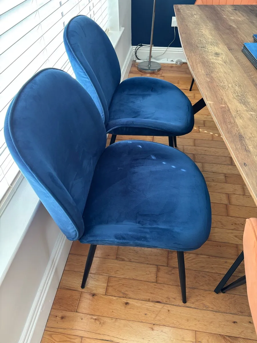 Dining chairs x4 - Image 1