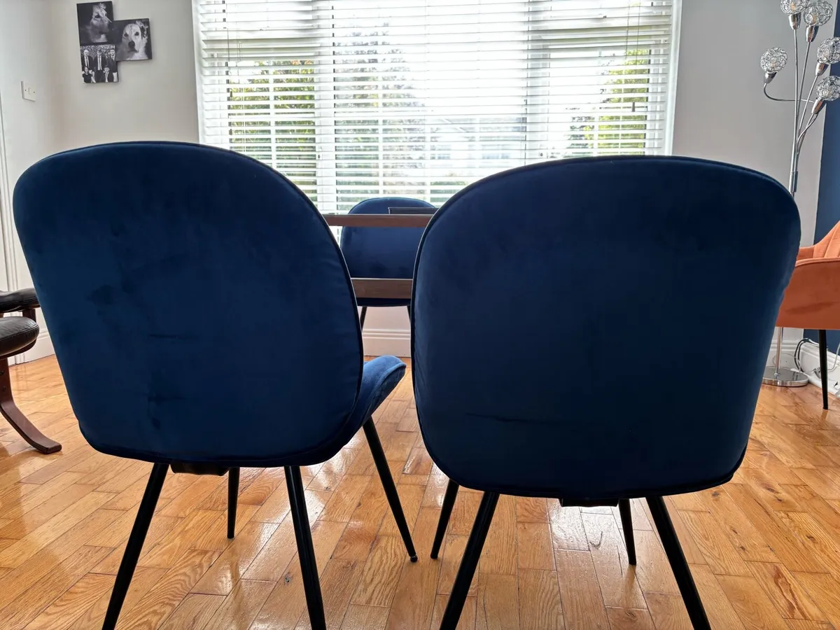 Dining chairs x4 - Image 2