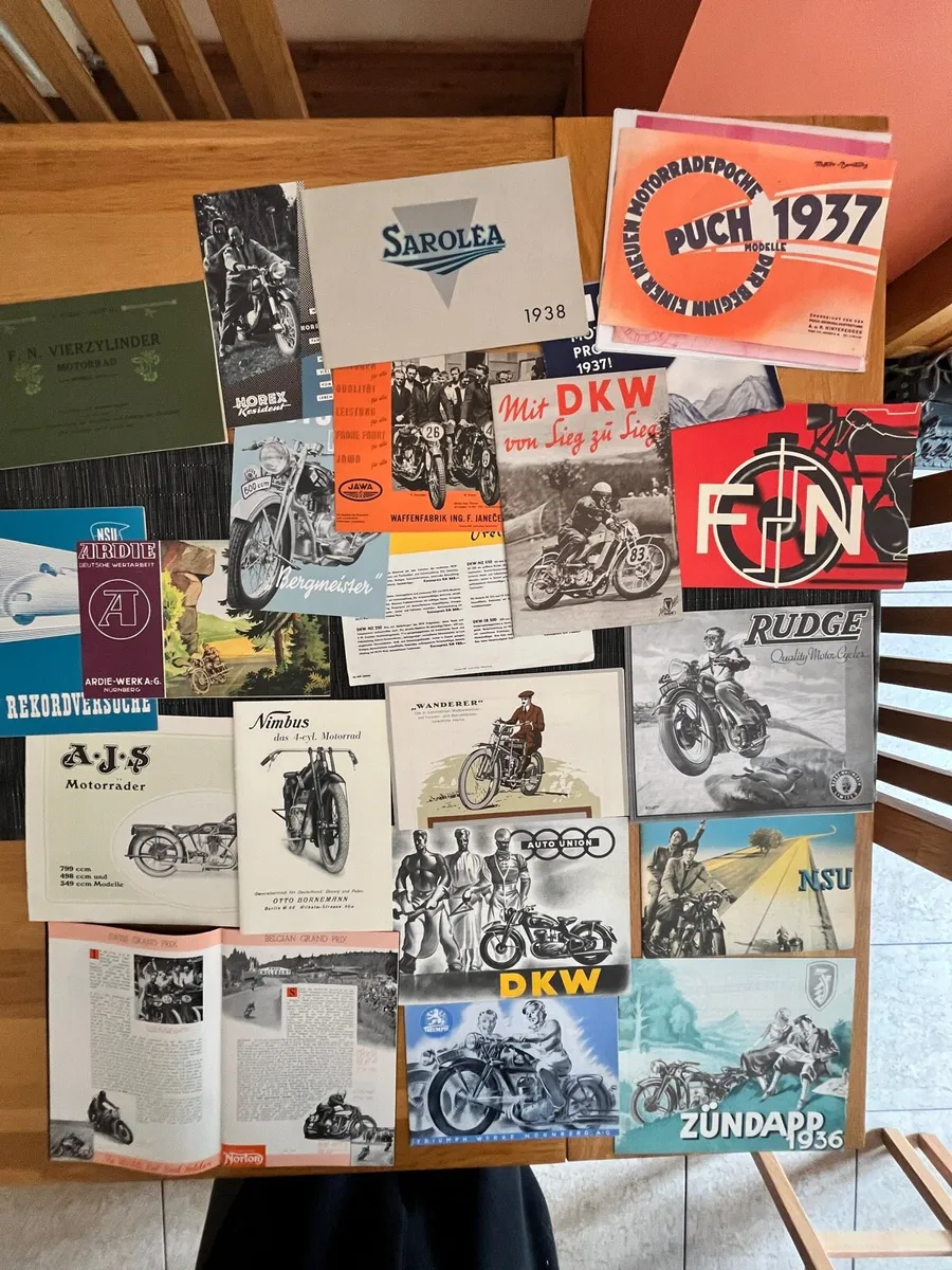 Motorbike memorabilia - Image 1