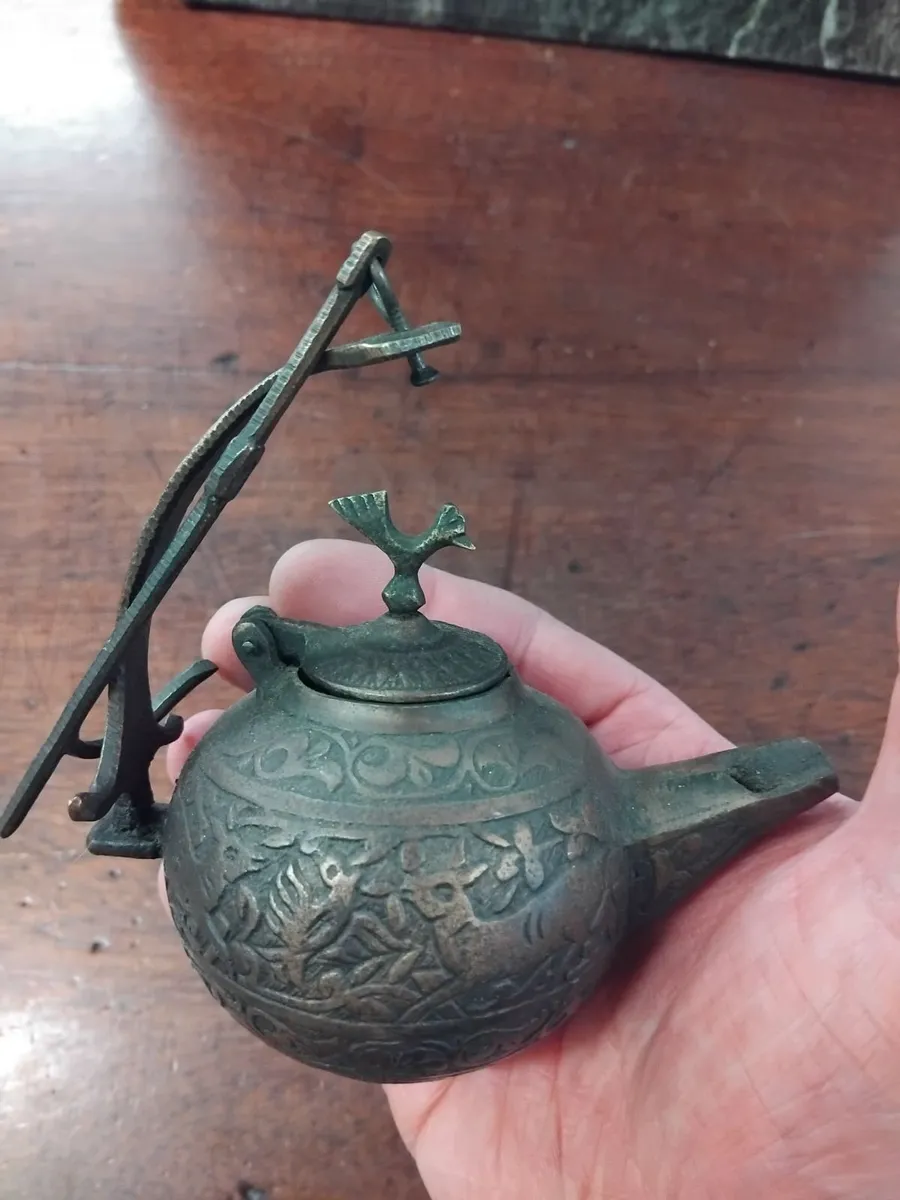 Vintage Ottoman oil lamp - Image 1