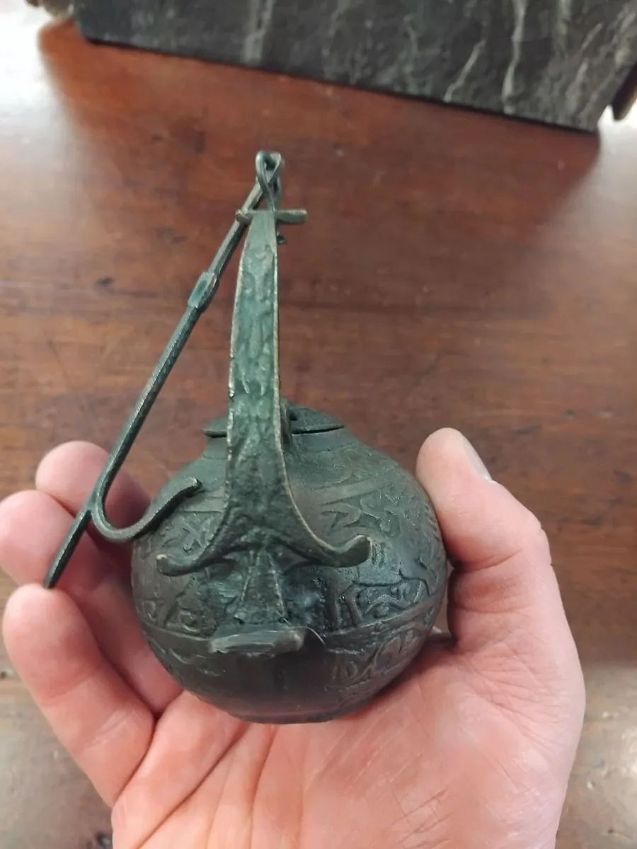 Vintage Ottoman oil lamp - Image 2