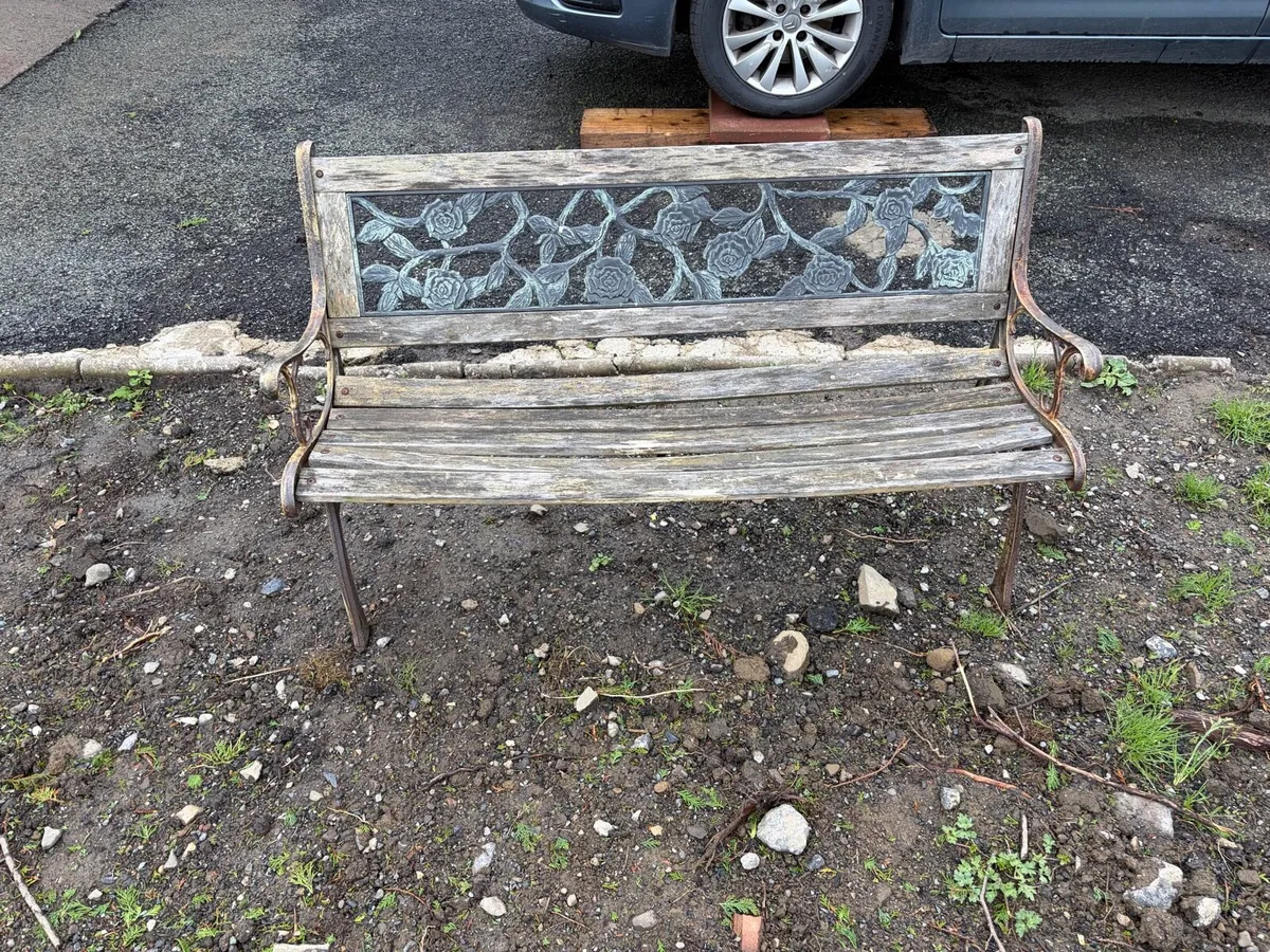 iron bench - Image 1
