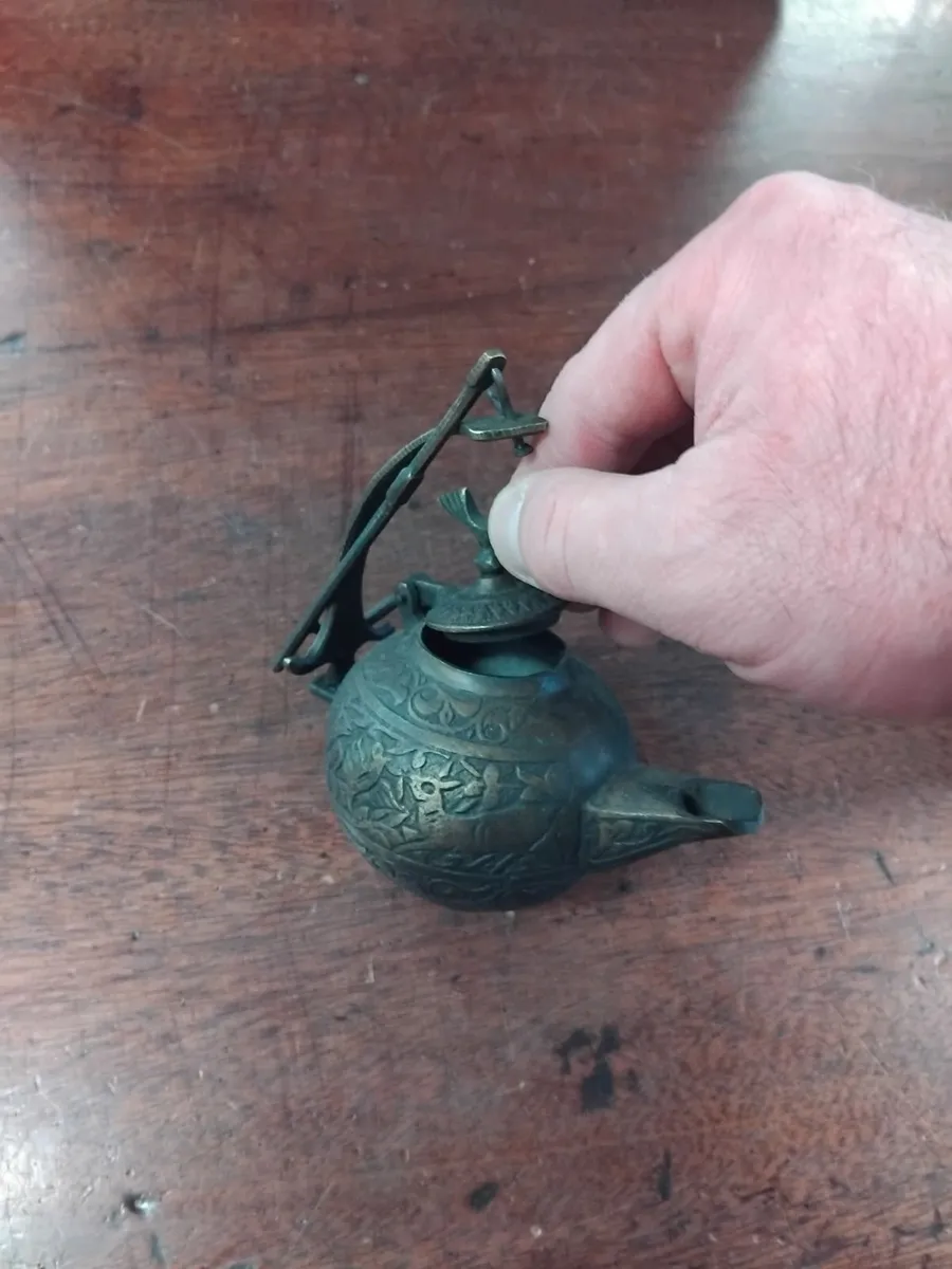 Vintage Ottoman oil lamp - Image 4