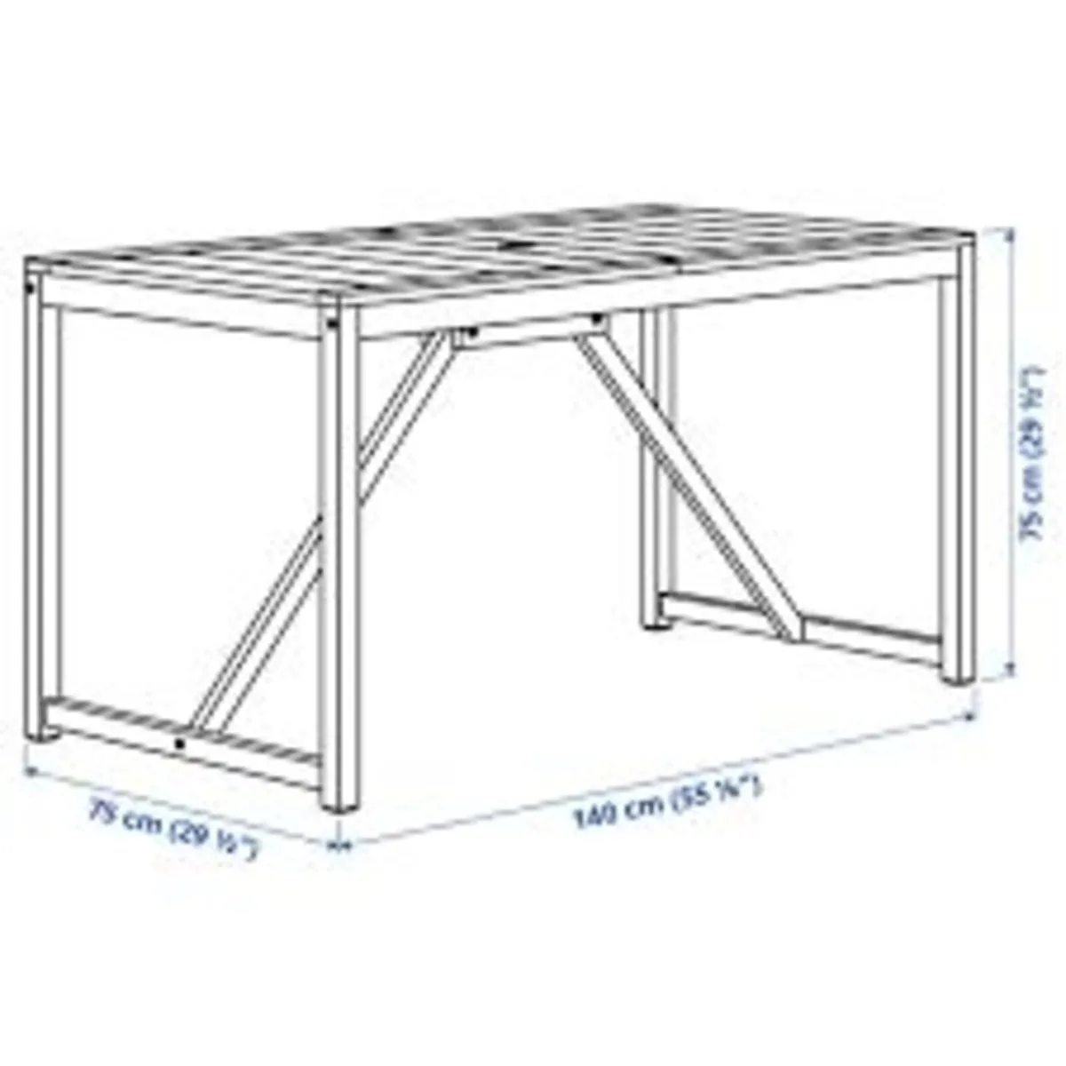 Brand-New Unopened IKEA Outdoor table and 4 chairs - Image 2