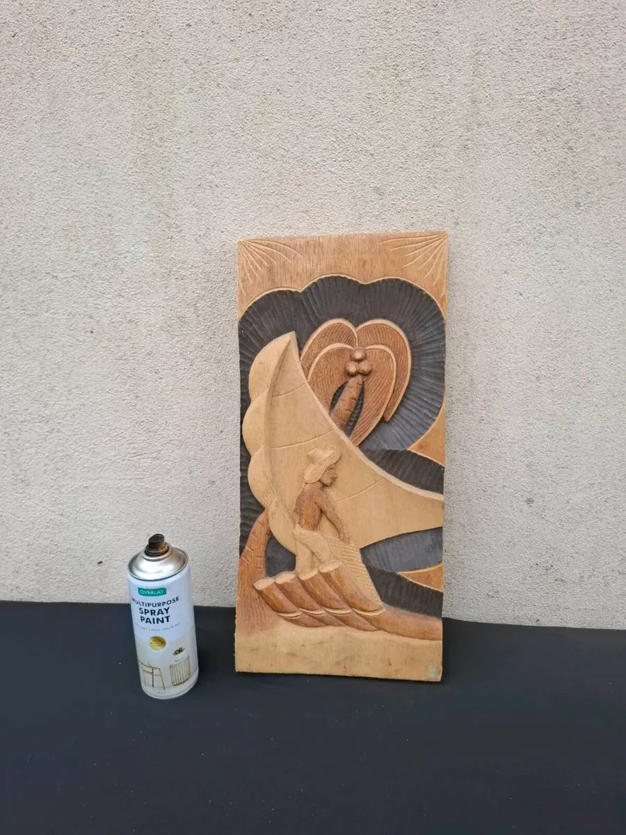 Vintage wood sculpted frame postage possible