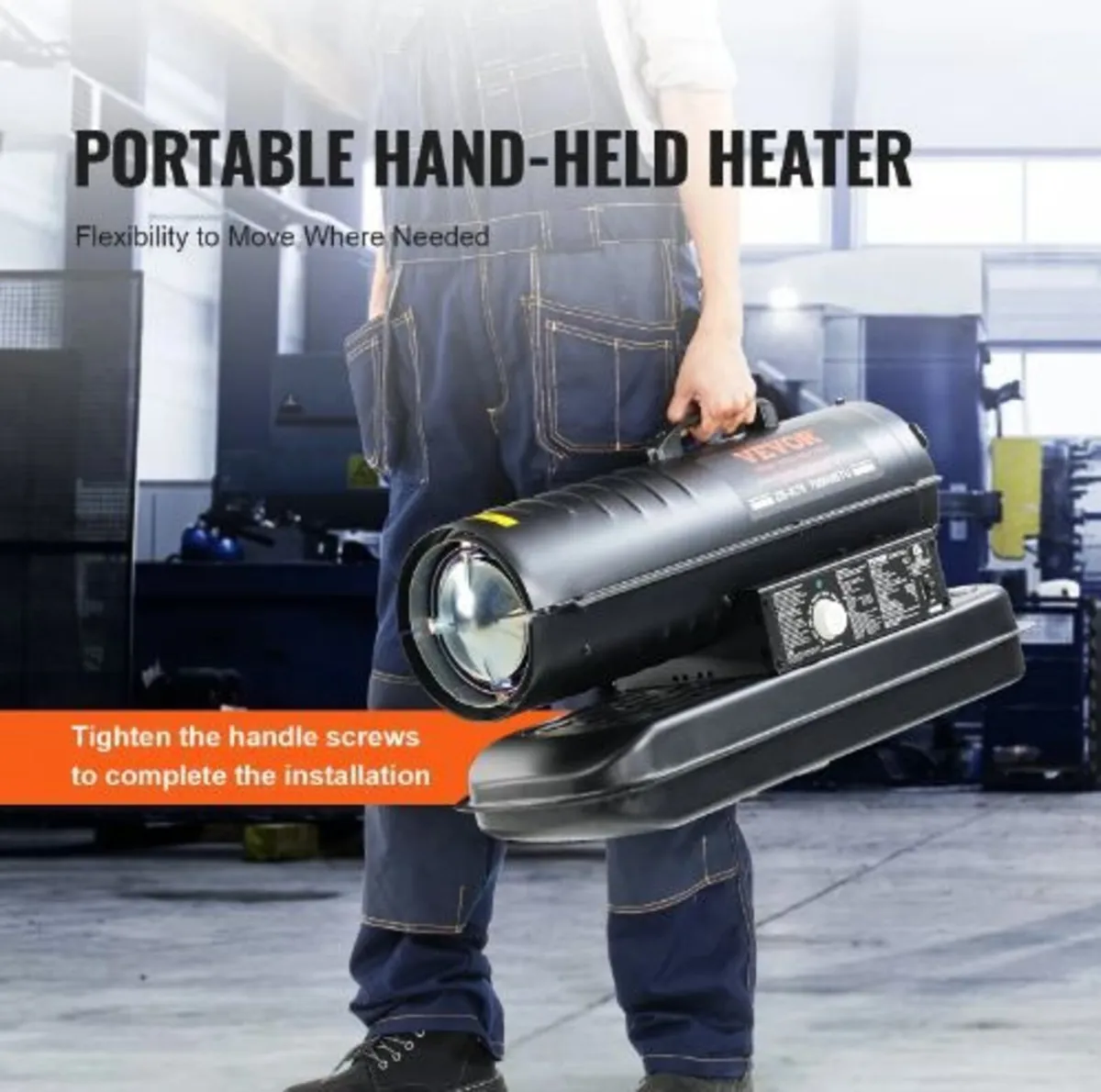 Kerosene/Diesel Forced Air Heater, 70000Btu - Image 4