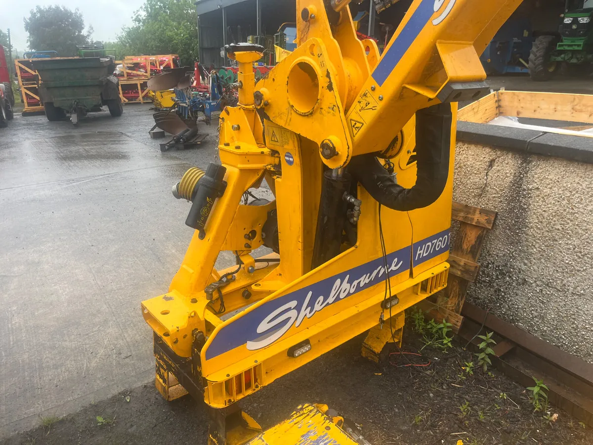 Used Shelbourne Reynolds 760T Hedgecutter - Image 2