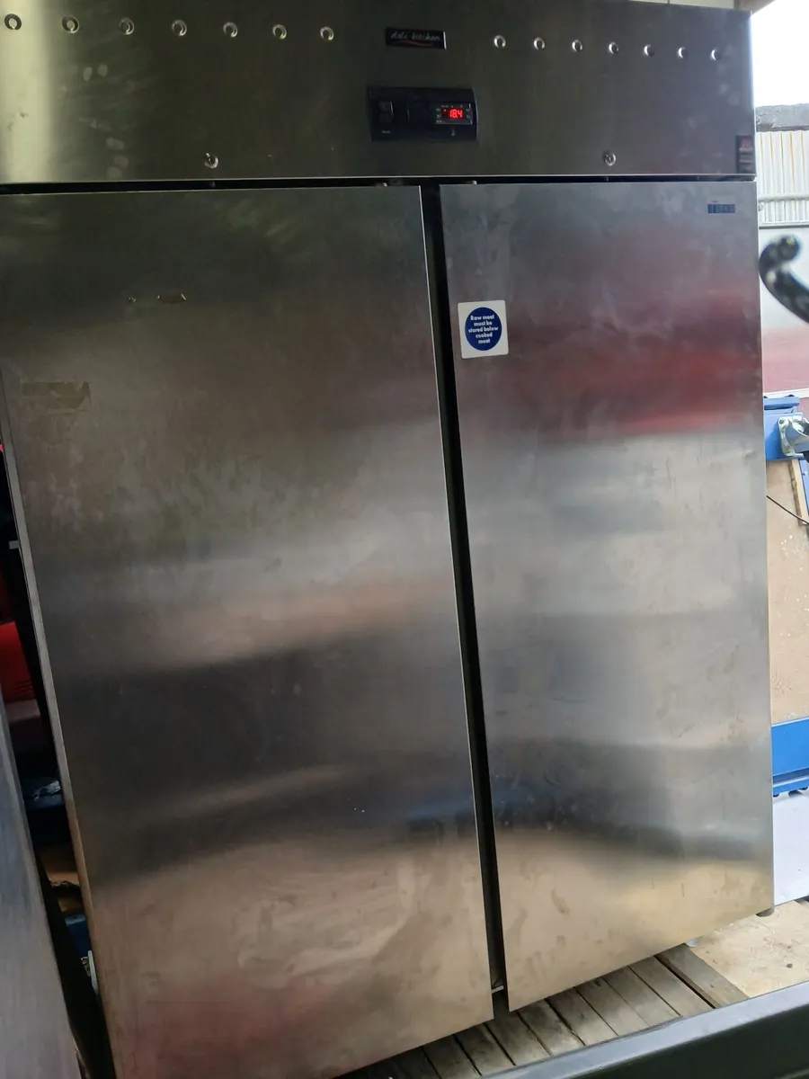 Commercial fridge  stainless steel double door - Image 3