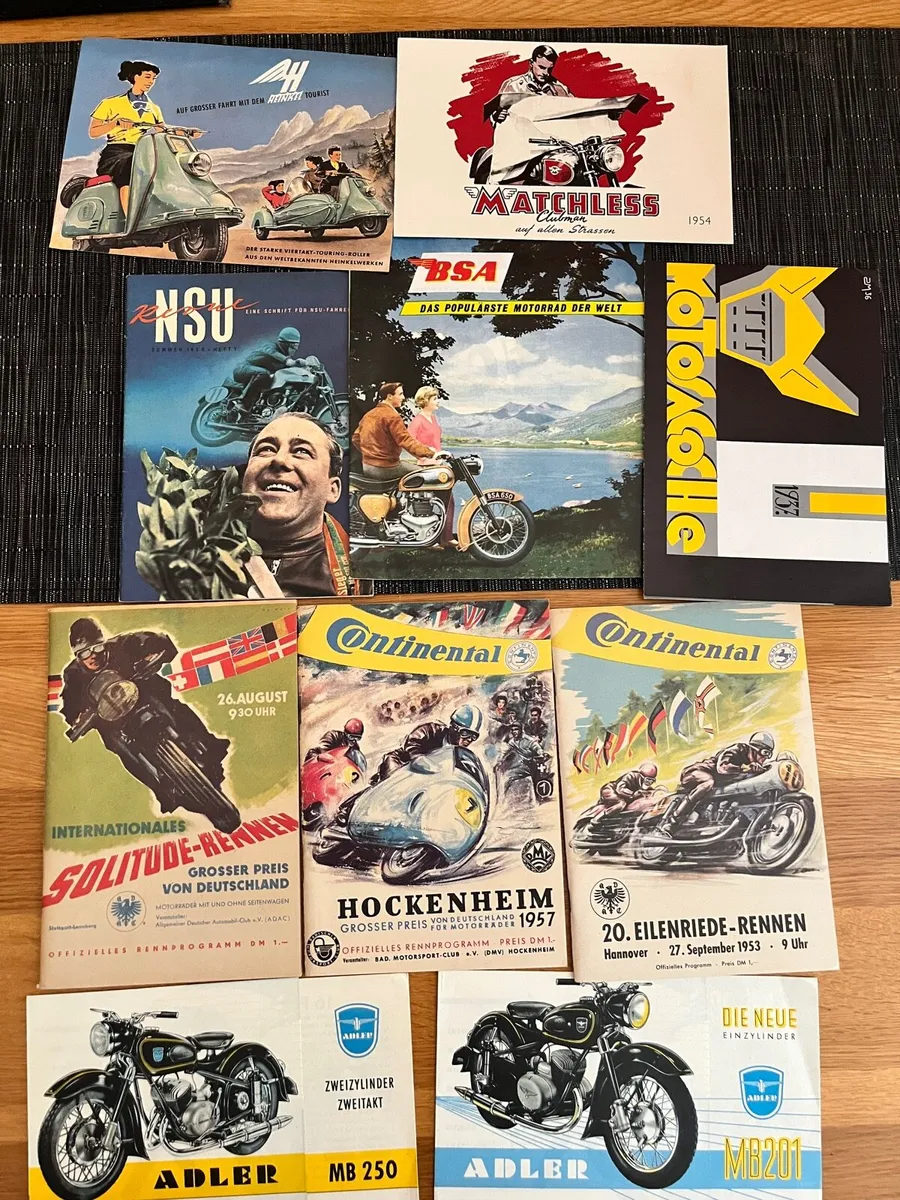 Motorcycle memorabilia - Image 1