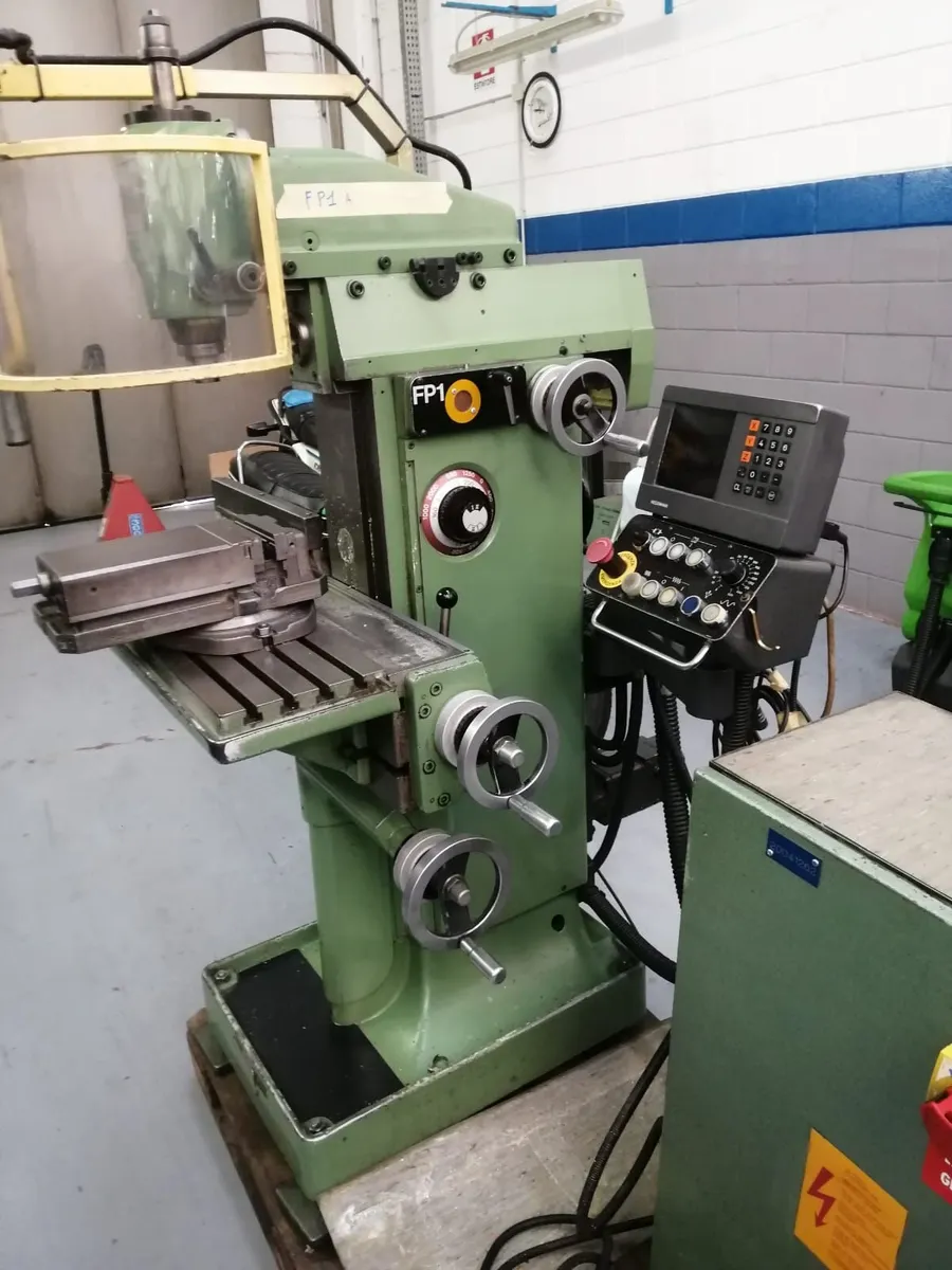 Deckel FP1 A universal milling machine - Image 1