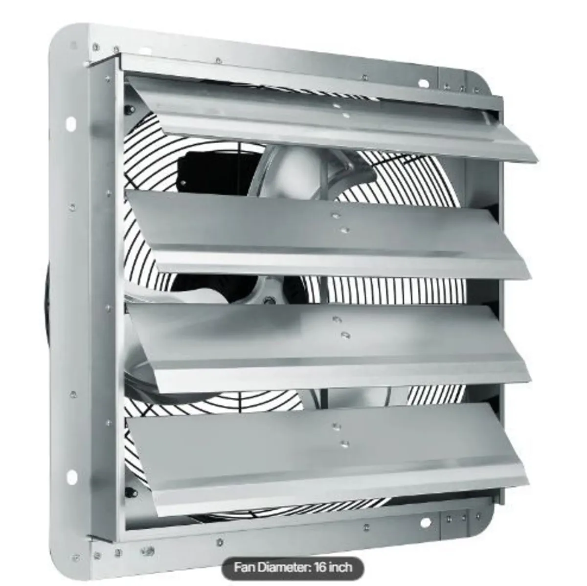 Shutter Exhaust Fan, 406 mm High-speed - Image 2