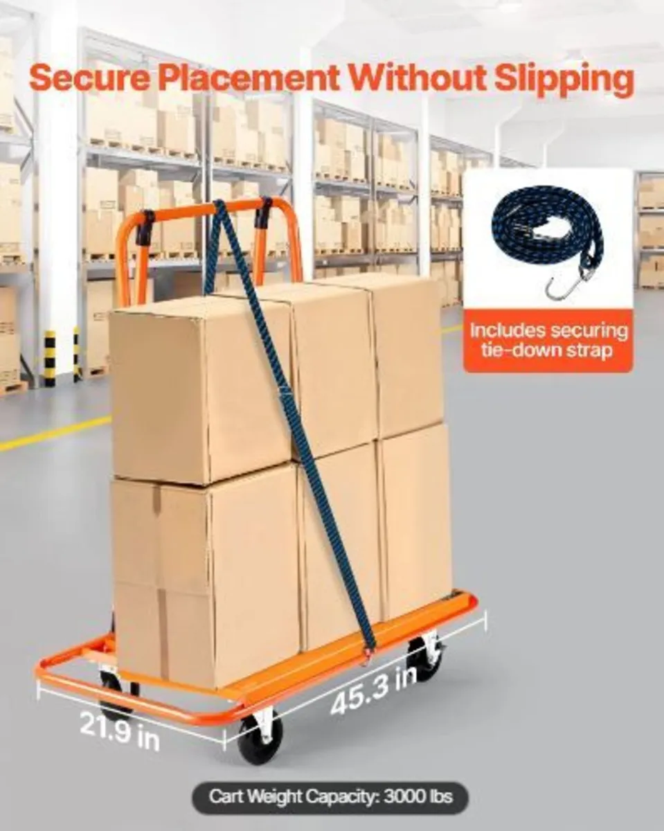 Drywall Cart Dolly, 816 kg Load Capacity - Image 4