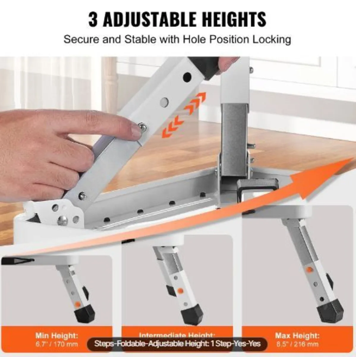 Step Stool 1-Step 150KG Capacity - Image 2