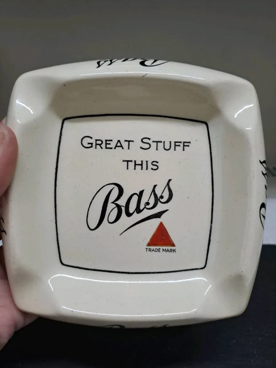 Vintage Bass Ale Advertising Ashtray Minton - Image 2