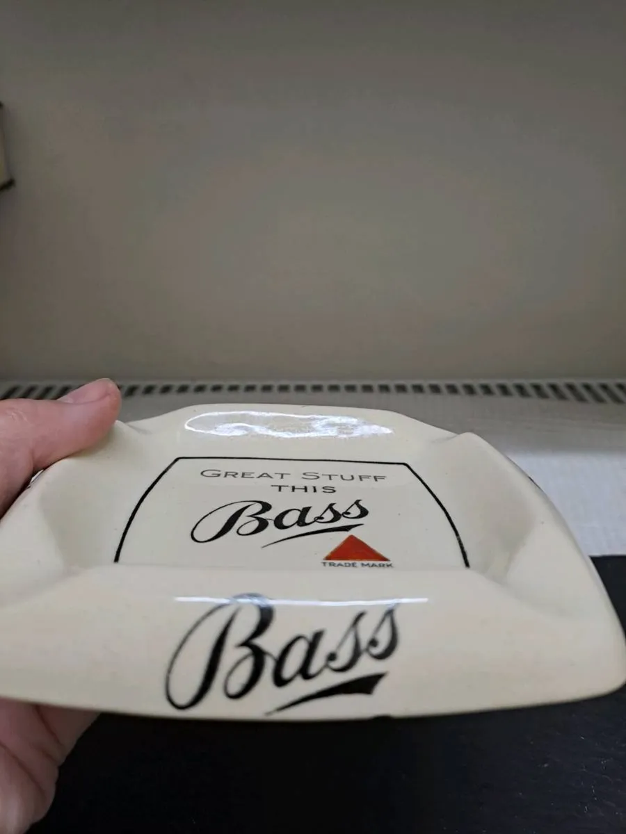 Vintage Bass Ale Advertising Ashtray Minton - Image 3