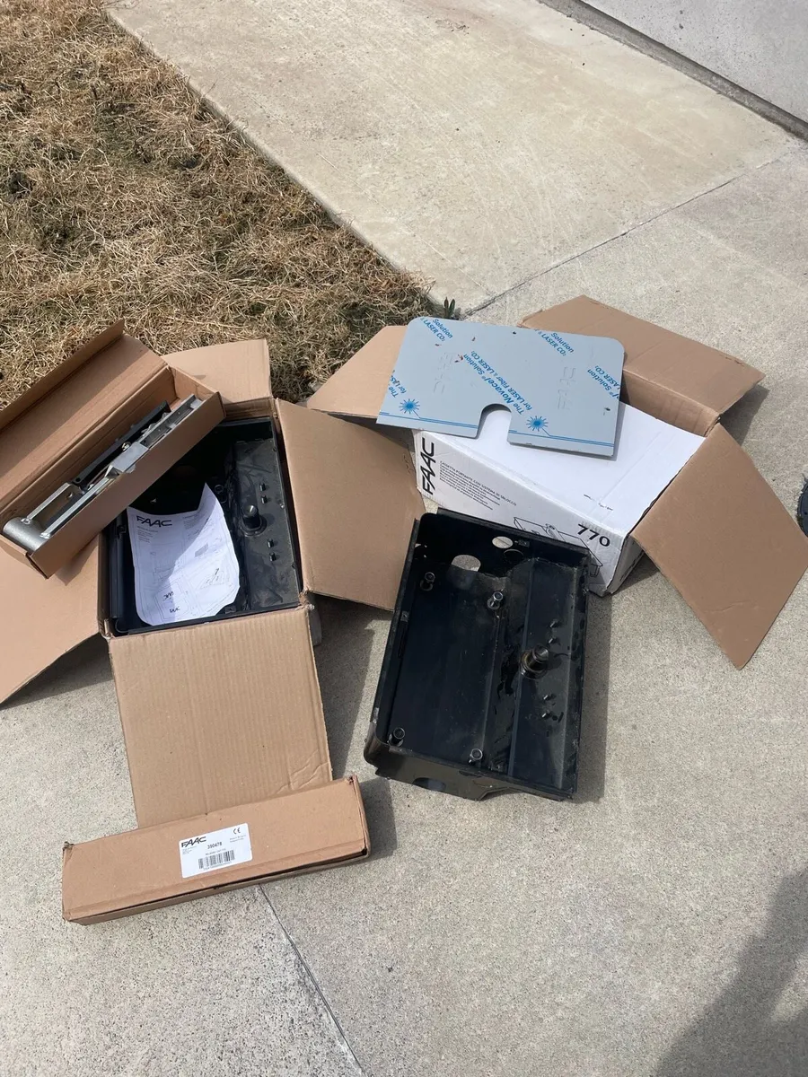 FAAC Electric Gate Ground Boxes - Image 1