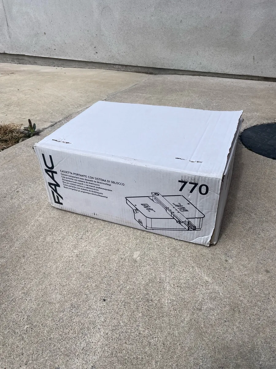 FAAC Electric Gate Ground Boxes - Image 4