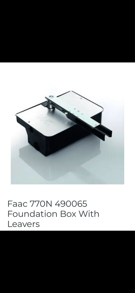 FAAC Electric Gate Ground Boxes - Image 2