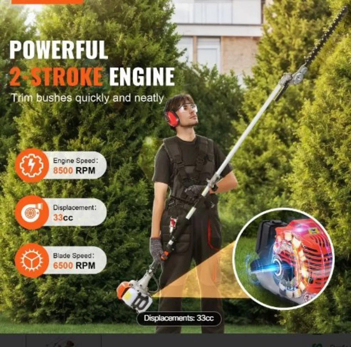 33CC 6-in-1 Multi-Functional Trimming Tools - Image 2
