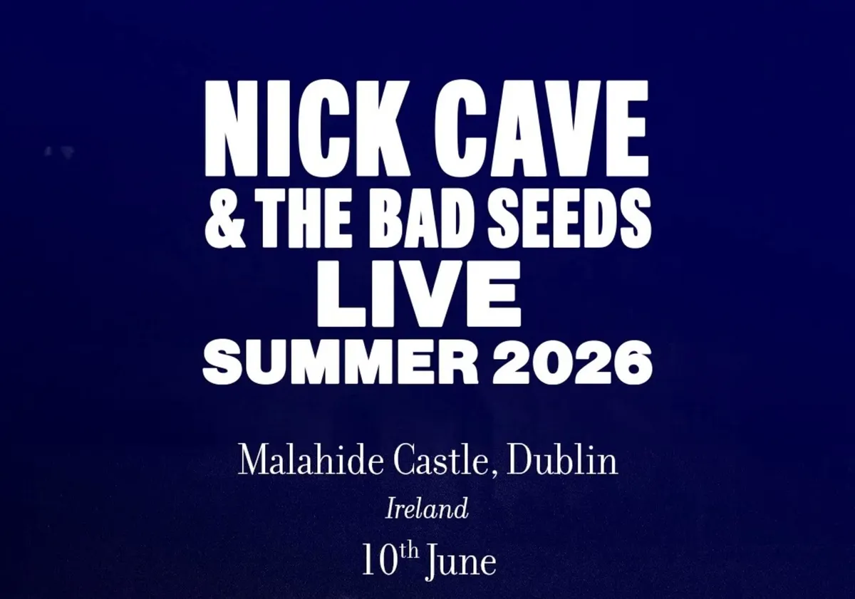 Nick Cave x 2 Standing Malahide