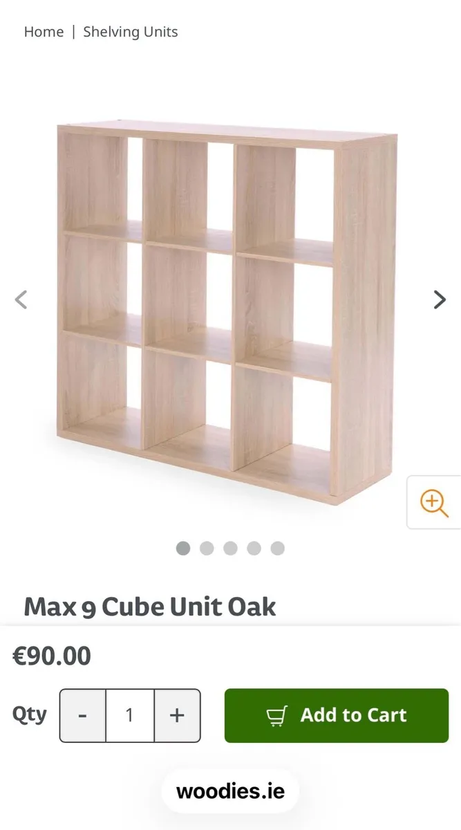 Cube Storage Unit - Image 1
