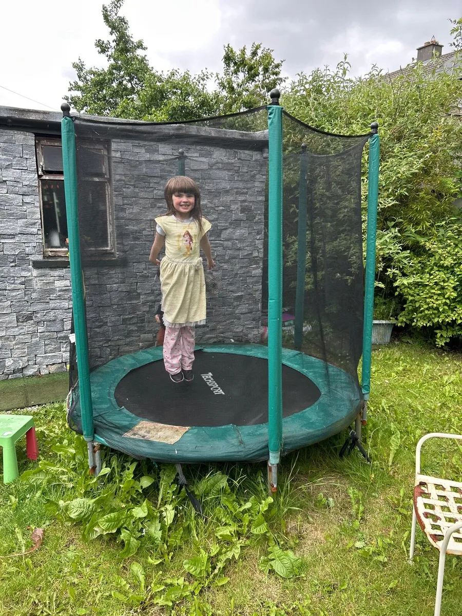 FREE trampoline 6ft with safety net - Image 2
