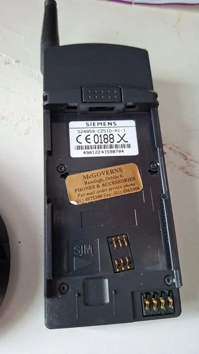 Siemens Gsm Phone C.1993 - Image 2