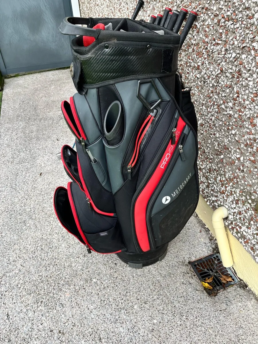 Golf Irons, putter, motocaddy Golf bag - Image 2