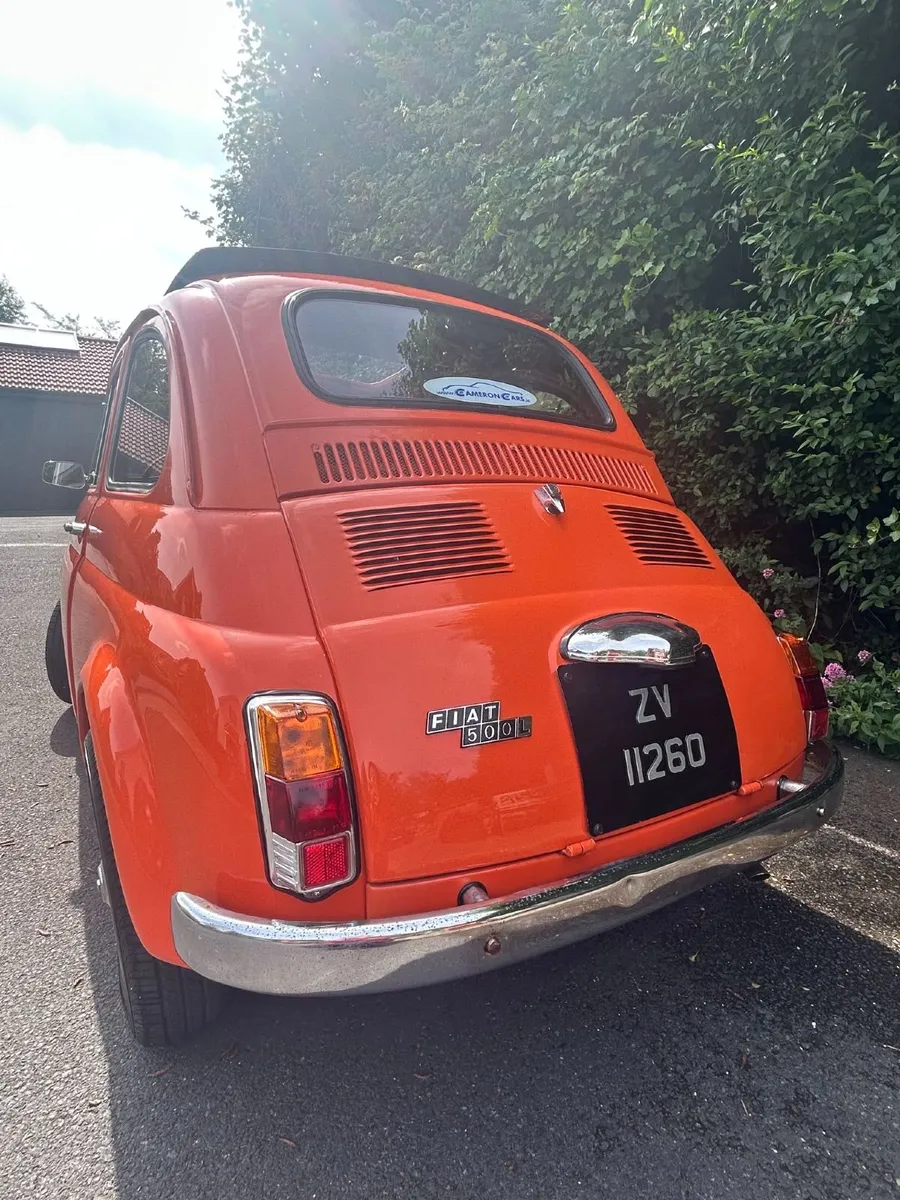 1970 Fiat 500L Fully Restored! - Image 2