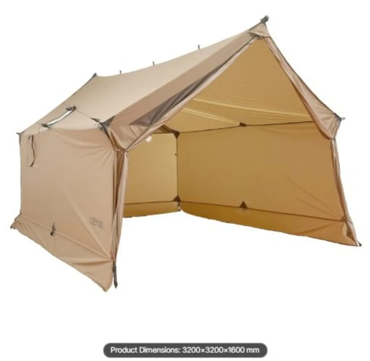 Camping Hot Tent, 2 Persons Cabin Hot Tent - Image 1