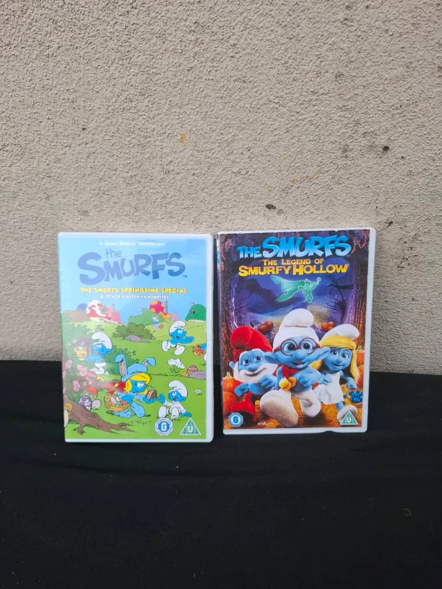 2 dvd smurfs
