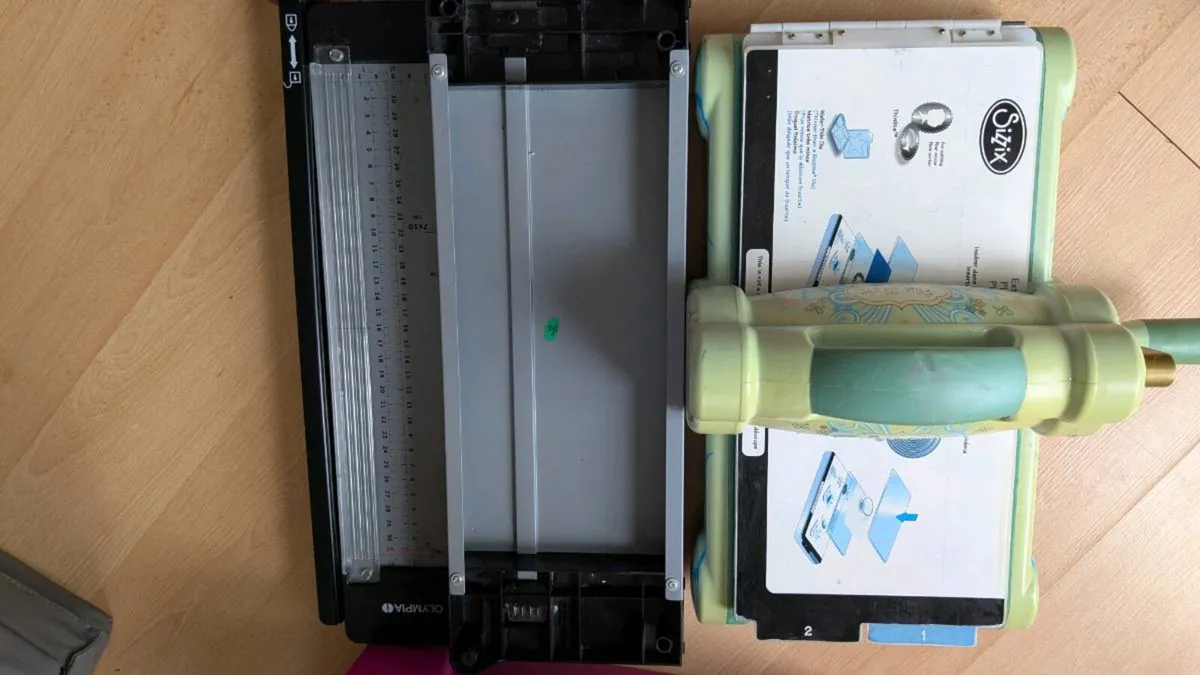 Card making supplies - Image 1