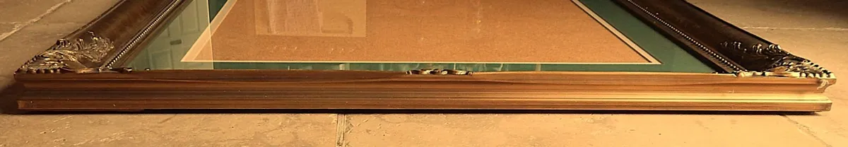Large Vintage Ornate Gilt Wood Frame - Image 3