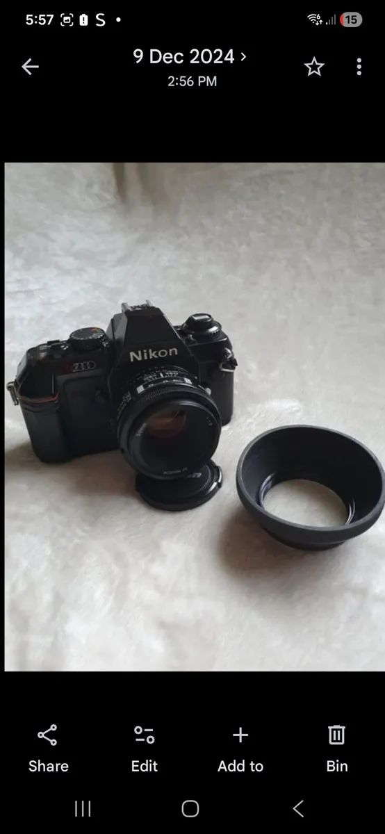 Nikon N2000 F-301 Including camera bag - Image 2