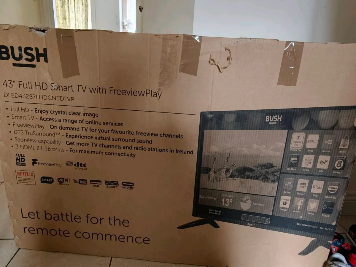 Bush 43" inch smart TV - Image 2