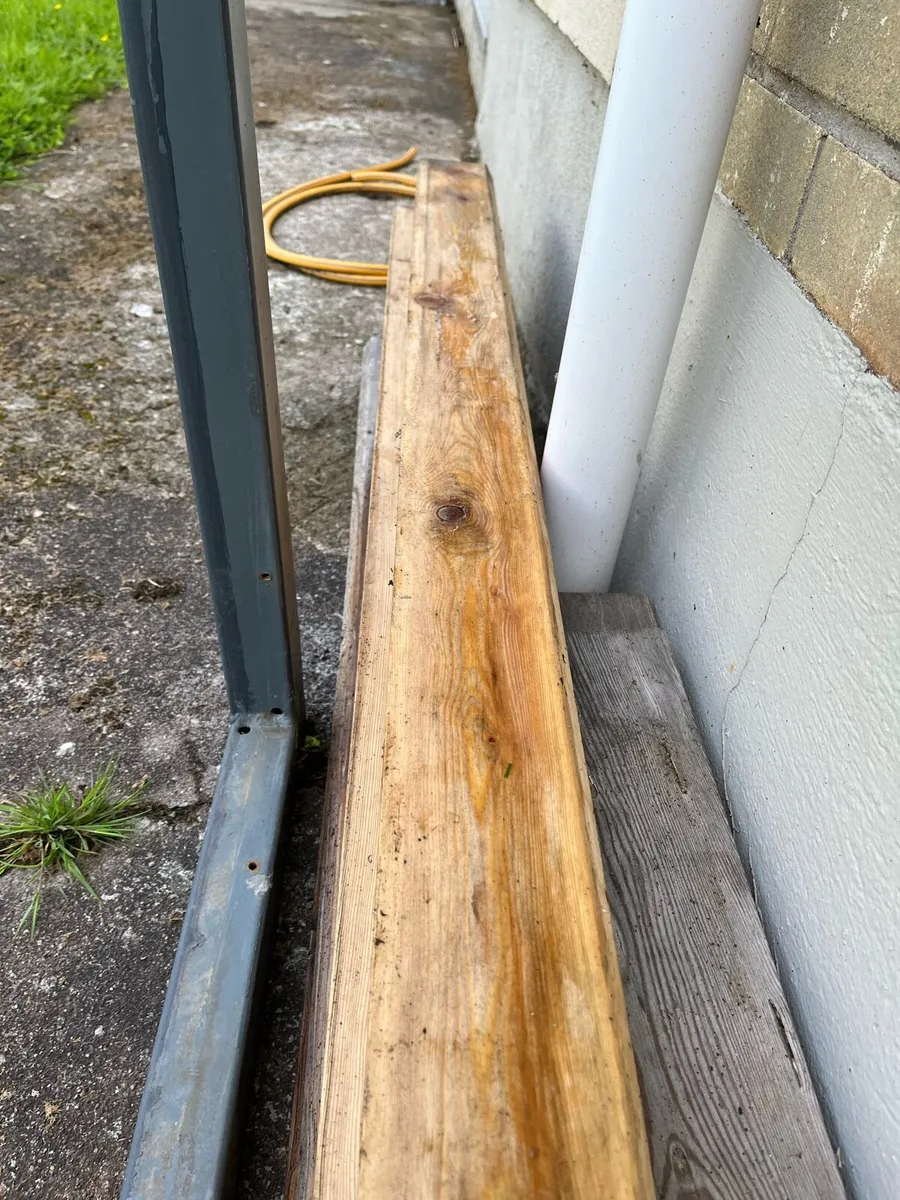LARCH CLADDING.  85mm wide. DOUBLE BEVEL (not T&G) - Image 3