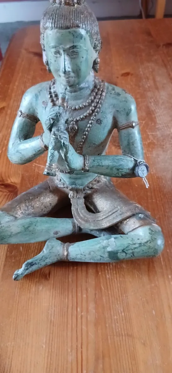 Bronze Buddha Thai Figurine - Image 1