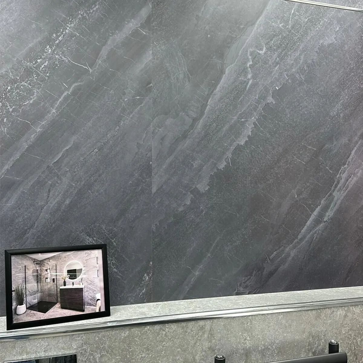 Bathshack - PVC Wall Panels - Slate Marble Design - Image 1