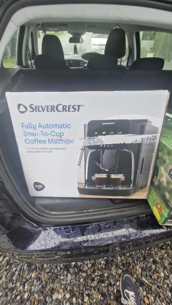 Coffee maker and robotic lawnmower - Image 1