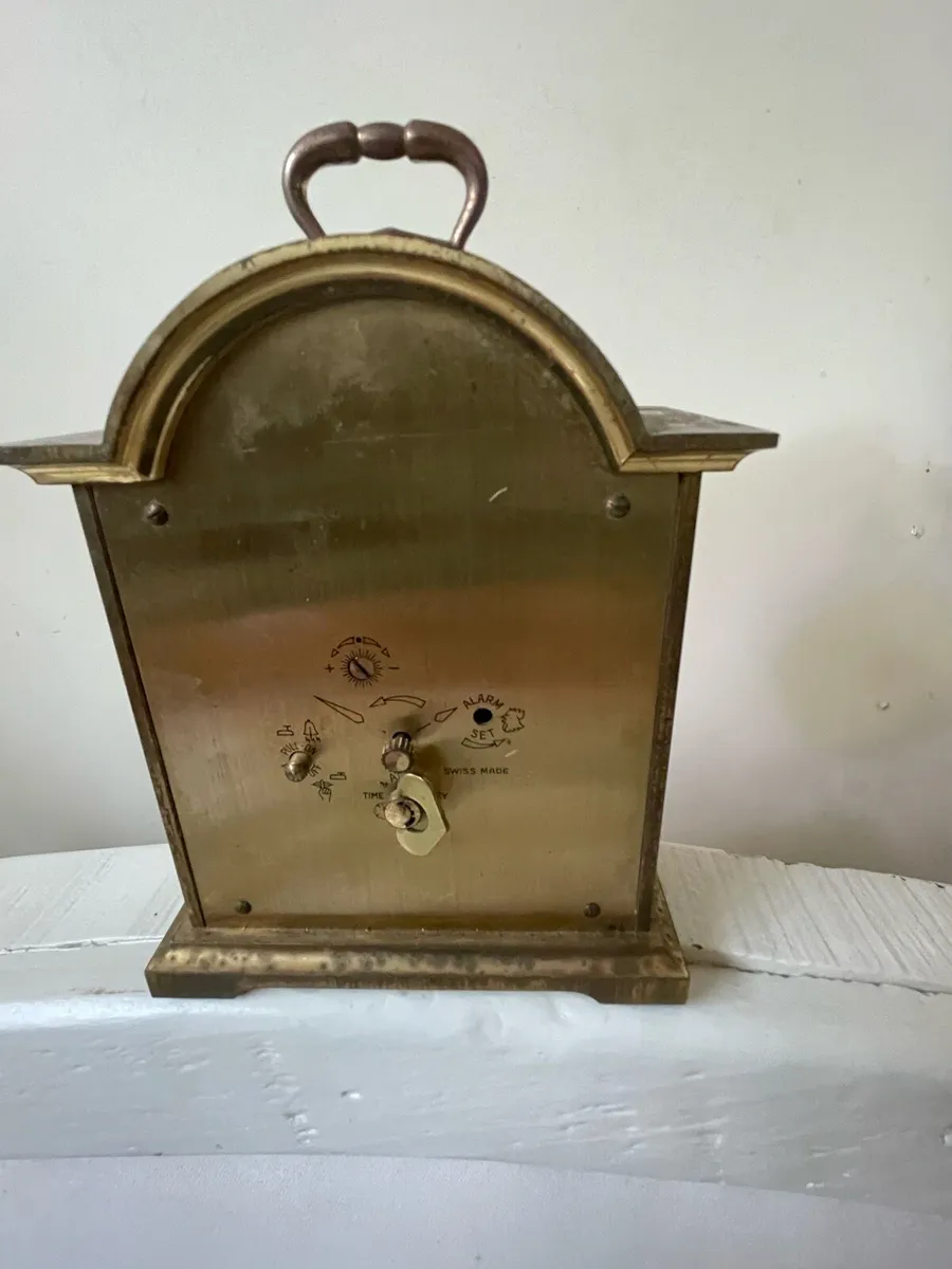 Vintage Swiza Mantle clock - Image 2